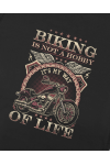 Kaos Unisex Oversize Biking is not a hobby